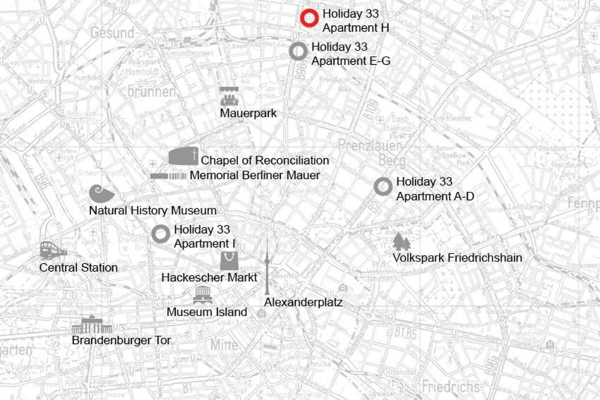33 H S-bahn Schoenhauser Allee Berlijn